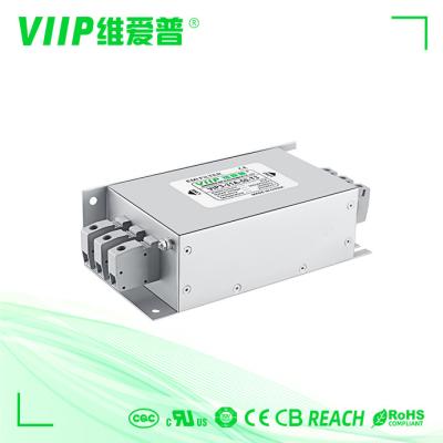 China VIIP 3 filtro anti-ruidos de paso bajo de EMI Filter 10A de la fase para la máquina de la impresión en venta