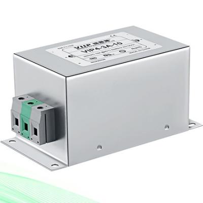 China Einphasiges Emc Emi Filter 20A Wechselstroms mit Block-Terminalkupfer-Stange zu verkaufen