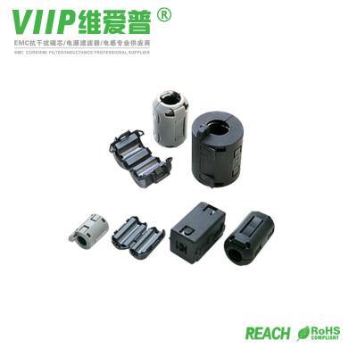 Cina Cavo EMI Suppressor Using Cylindrical Ferrite Ring Core Clip On Type di VIIP 7mm in vendita