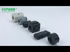 100KHz Black 7mm Clip On Ferrite Core for Optimal Signal Enhancement