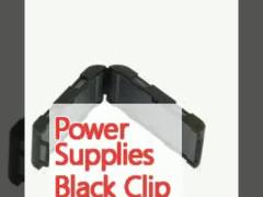 Power Supplies Black Clip On Ferrite Core for Improved Power Supply Stability