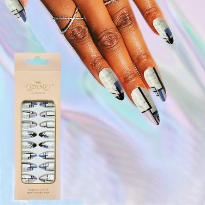 China IDS Brand New Cheap Price High Quality False Type Nails Cheap Fake Nails With Glue for sale