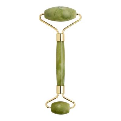 China Whitening Natural Jade Roller Nephritis Jade Face Roller Jade Massage Roller for sale