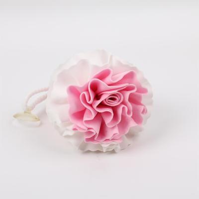 China All Natural Rubber EVA PVA Bath Ball Pink and White for Child and Adult Shower Flower Hot Selling Sponge for sale