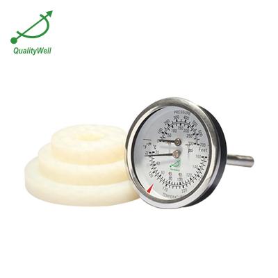 China Pressure And Temperature Boiler Gauge Meter Thermometer 84mm for sale