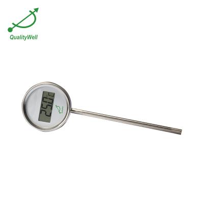 China Industrial Led Display 304 Stainless Steel Digital Thermometer With Sensor for sale