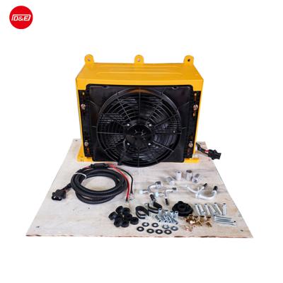 Cina 12V 24V Parking Cooler Mini Parking Air Conditioner Cab Truck Sleeper Parking Air Conditioners Customized in vendita