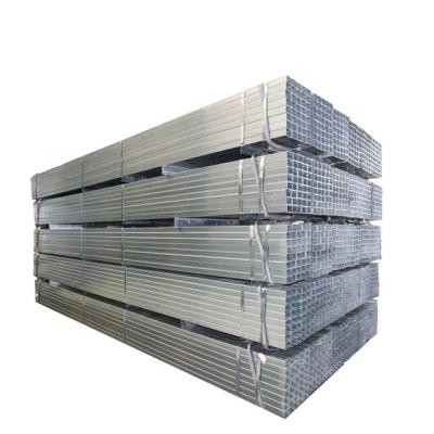 China Structure Pipe Hot Dip Galvanized Steel Tube Galvanized Steel Pipe Furniture Tube Steel Pipe for sale