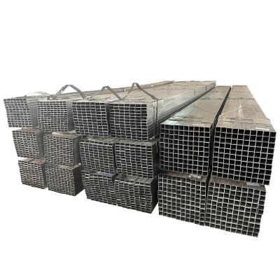 China Structure Pipe Galvanized Square Pipe SHS Myanmar Steel Pipe Galvanized Hollow Tube for sale