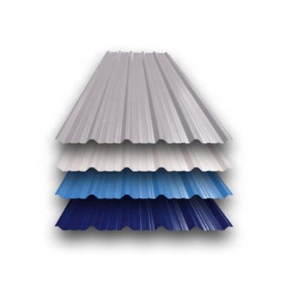 China Red Trapezoidal Sheet Metal Color Corrugated Roofing Sheets Steel Sheet Ppgi Sheets for sale