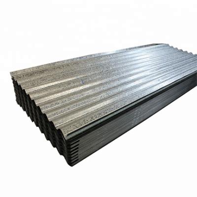 China GI Construction Corrugated Sheet Galvanized Corrugated Sheets Backer Plate Without Spangle For Roofing for sale