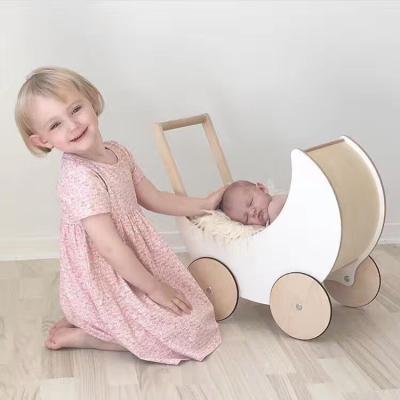 China Wood Learn To Walk Toy Baby Push Walker Parts Wooden Simple for sale