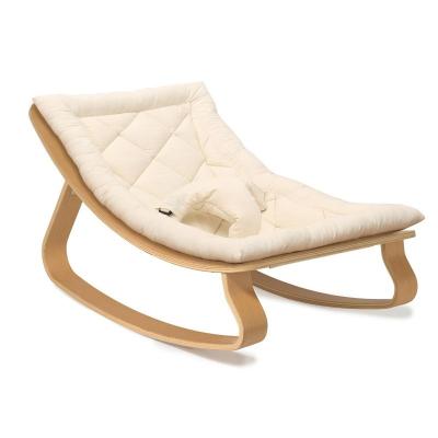 China Skin friendly; Assets; Soft ; Convertible; Easy To Clean Solid Beech Wood 2 In 1 Toddler Swing Chair Baby Sleep Recliner Rocker Rocker Chair For Baby for sale