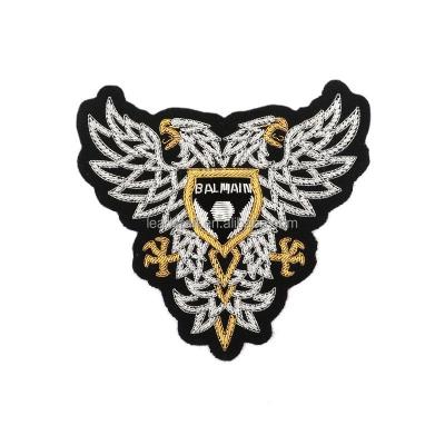 China Washable High Quality Custom Decorated Patch Iron On Embroidered Patch For Garment for sale