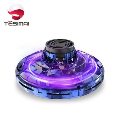 China TESIMAI Entertainment Interactive Toys For Children Led AI Toys Flying Gyro Light Passage And Hook Sports Toys for sale