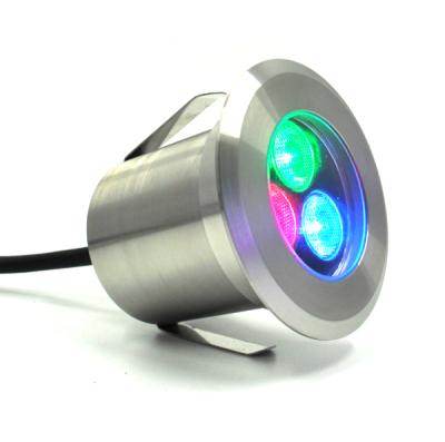 China Stainless Steel RGB Color Changing Led Underwater Pool Lights Color Changing Recessed Led Pool Lights for sale