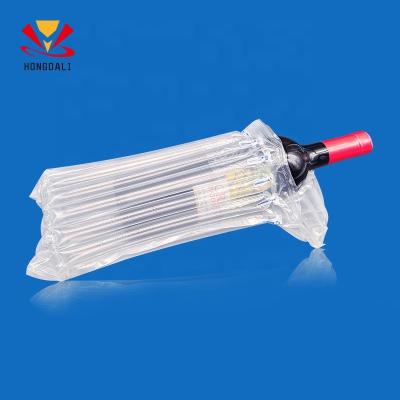 China Hongdali Logistics Recyclable Packaging Thickened Inflatable Air Column Bag Packaging Materials For Air Wine Bottle for sale