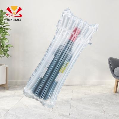 China Hongdali Recyclable Guaranteed Quality 100% Recycled Film Buffer Air Column Packaging Bag For Wine Protective Packaging for sale