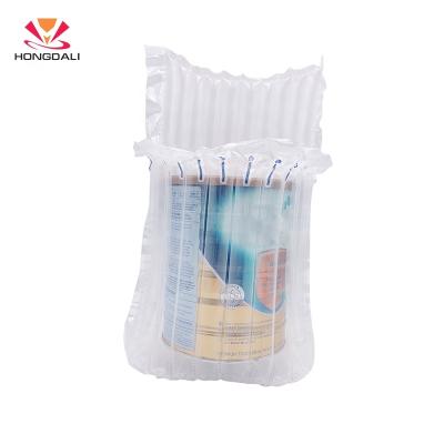 China Recyclable Universal Film Bag Cushion Air Column Air Column Inflatable Bags For New Zealand Inflatable Milk Powder Air Column Bag for sale