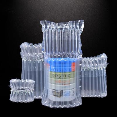 China Glass Bottles Packaging Bags Inflatable Milk Powder Tablet Portable Inflatable Packaging Bag Air Column Letter Bubble Bag Plastic for sale