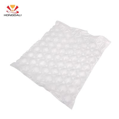 China Packaging Materials Recyclable Environmental Buffer Film Squash Membrane Air Bubble Wrap Shockproof Roll Bag New for sale