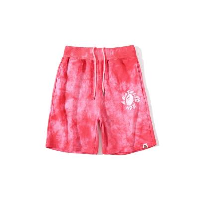 China 2020 New Arrival Anti-Wrinkle Key Animal Print Classic Tie Dye BAPE Shorts Sweatpants With Asian Size for sale