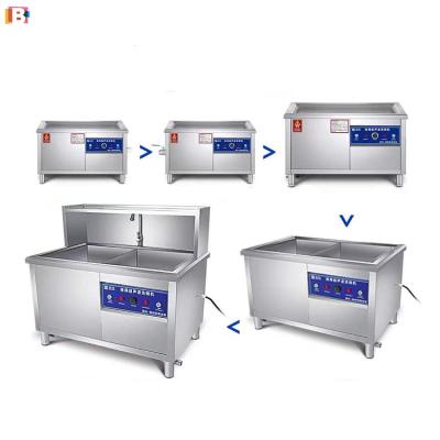 China Ultrasonic Cleaning Stain Restaurant Ultrasonic Dish Washers 6kw Commercial Dishwashers for sale