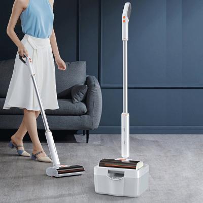 China Hotel GS-C20-W 22kpa 200w Digital Cordless Vacuum Suction Stick Vacuum Cleaner Powerful Light Weight With Water Tank Bucket for sale