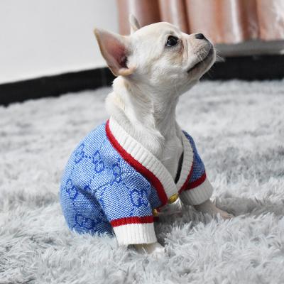 China Sustainable Dog Sweater Luxury Dog Clothes Winter Pet SuppliesFrench Bulldog Schnauzer Corgi Chihuahua Puppy Clothes Dropshipping CH3019 for sale