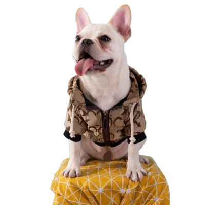 China Chiwawa Stocked Small Medium Dog Hoodies Designer Pet Clothes French Bulldog Schnauzer Corgi Dropshipping CH2028 for sale