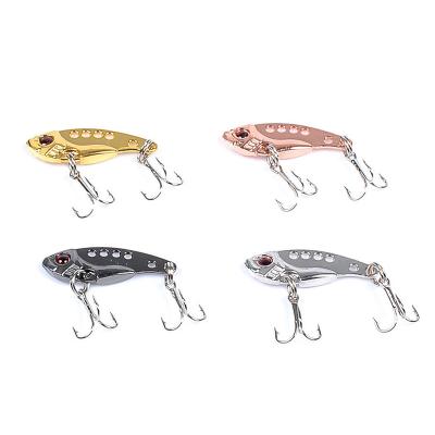 China Outdoor Activities Fishing ZURI-BERL 3D Metal Vib Blade Lure All For Fishing Downhill Artificial Vibe Bass Pike Perch Fishing Lure Vibration Baits for sale