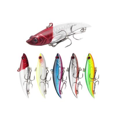 China Outdoor Activities Fishing ZURI-BERL 1Pcs 5 Color Road Underbait Full Water Vib Lure Simulation Freshwater Sea Fishing Gear Supplies Hard Plastic 5 for sale