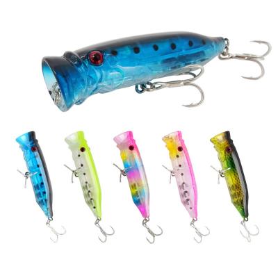 China Outdoor Activities Fishing ZURI-BERL Boxed Blood Bowl Hook Lure Artificial Minnow 6.5cm 9g Bait Lion Roar Wave Crawl Simulation Fishing Bait for sale