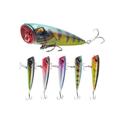 China Outdoor Activities Fishing Snap 8cm/14g Topwater ZURI-BERL 1pcs Fishing Lures Hard Bait Plastic Floating Fishing Tackle Artificial Wobblers Crankbaits for sale