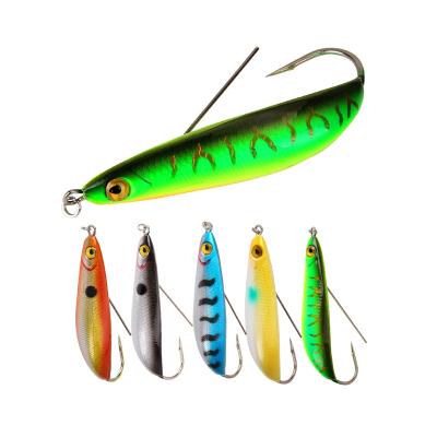 China Outdoor Activities Fishing ZURI-BERL Big Spoon Fishing Minnow 85mm Anti-Snag 20g Crankbaits Metal Spinner Bait Wobblers PESCA Pike Hard Bass Lure Bass for sale