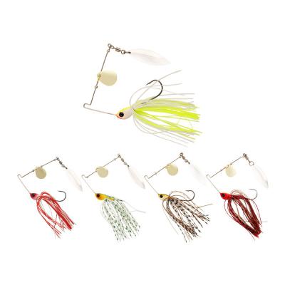 China Outdoor Activities Fishing ZURI-BERL For Lure Bait 10.5g Spangle Barb Perch Sea Fishing Gear Bait Compound Spinning Freshwater Accessories New Tackle for sale