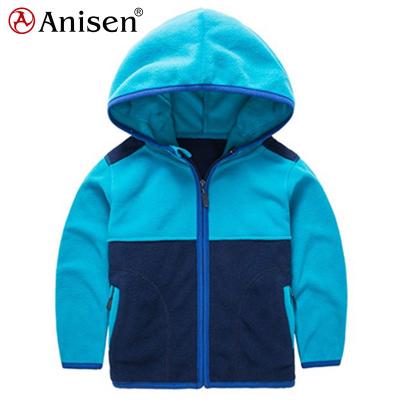 China Viable Wholesale Apparel Manufacturers OEM Factory Kids Clothing Zipper Hoodies Kids Fleece Jackets for sale