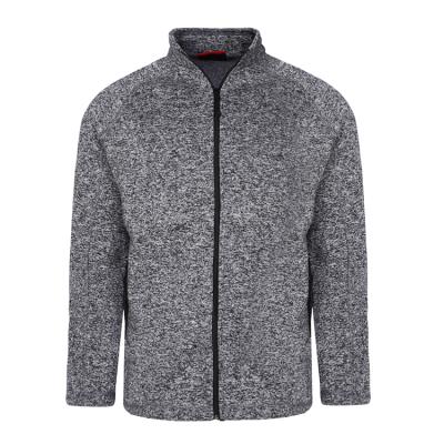 China 2021 Viable Gray Mens Sweater Winter Wholesale China Factory Current Mens Fleece Jackets Coats for sale