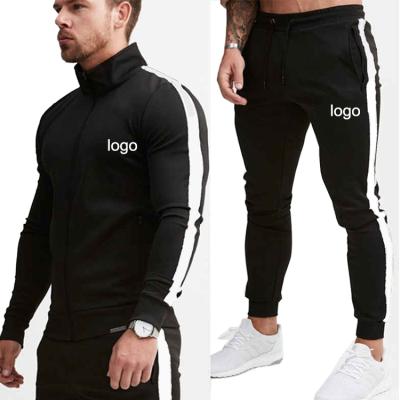 China Factory Wholesale Breathable Customized Design Common Wear Men's Tech Sweatsuit Sets Training And Jogging Wear for sale