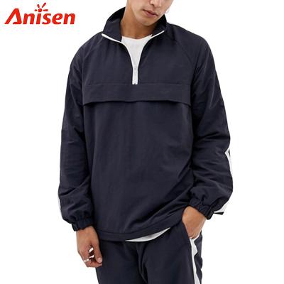 China Breathable Hot Selling Half Zipper Sportswear Plain Brand Jogging Mens Tracksuits Wholesale for sale