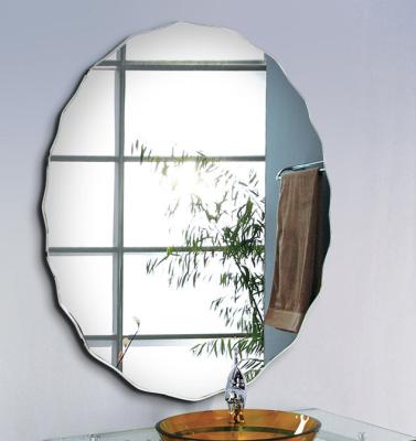 China Contemporary Building Glass 3-8mmTempered Beveled Silver Mirror Glass Mirror for sale