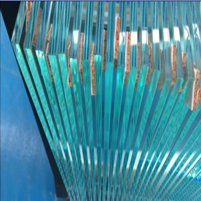 China Modern 0.38 1.52 Clear Pvb 6.38mm 10.38mm Tempered Laminated Glass for sale