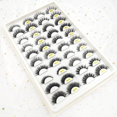 China Handmade Fake Mink Eyelashes Bulk 3d Christmas Faux Mink Eyelash FD Volume Wholesale Price Style New for sale