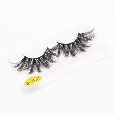 China LXplus Series Fluffy Bulk Thick Mink Good Quality Eyelashes Fluffy Seller With Box Custom Seller for sale