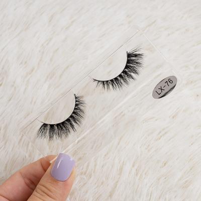 China Wholesale Fluffy Lashes 3d Mink Customize Eyelash Packaging Box 25mm for sale