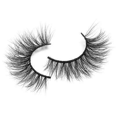 China LX Fluffy Custom Series Thick Mink Lashes Person Long Tapered 18mm Mink Lashes for sale