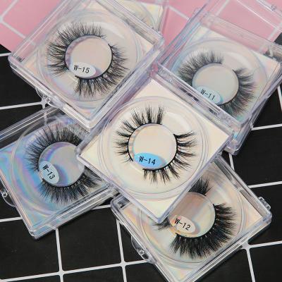 China Full Strip Lash Private Label 3d 25mm Mink Eyelashes Wholesale 3d 25mm Mink Eyelashes Vendor of fluffy newcomer for sale