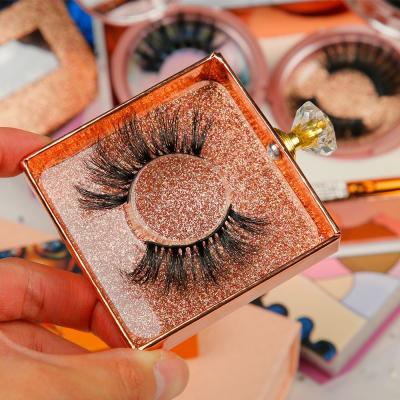 China Private Label Fake Fluffy Lashes Hair Handwork 25mm Lashes Free Samples 5d Fluffy Mink Eyelashes for sale