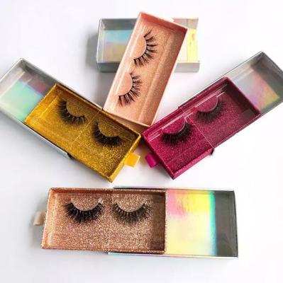 China 25mm Mink Lashes Bulk Best Premium Price Quality 100% Fluffy Handcrafted Silk 3d Eyelashes With Private Label Eyelash Box for sale