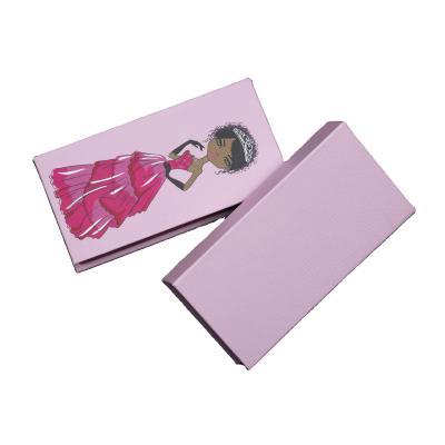 China Thick Professional Manufacture Eyelashes Box Beauty Eyelashes Packaging Box for sale